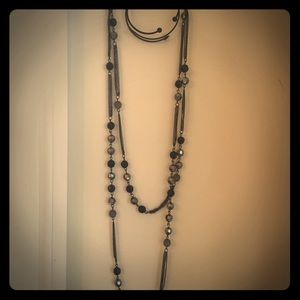 Express brand Double necklace and bracelets